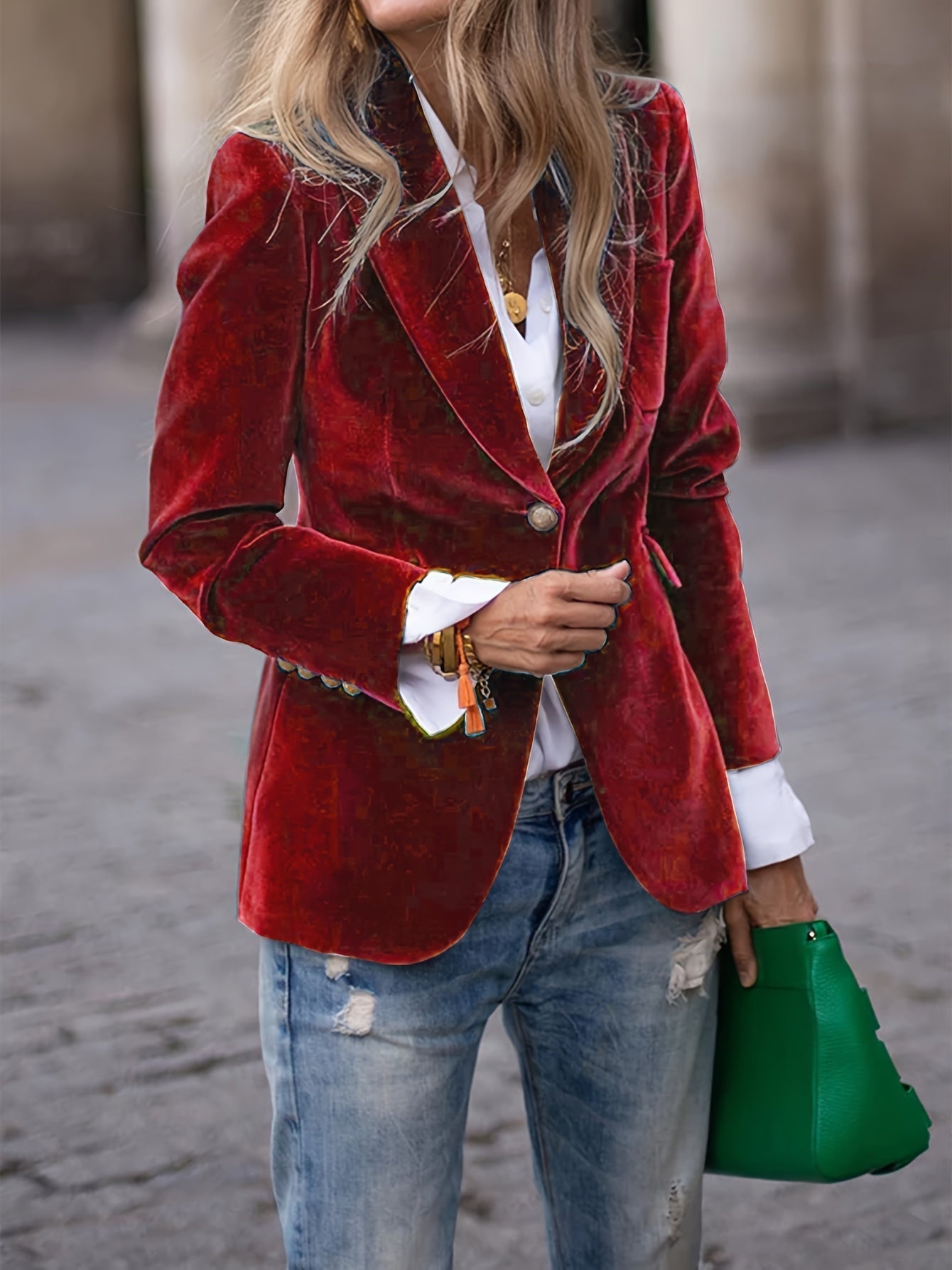 Miranda Timeless Velvet Blazer