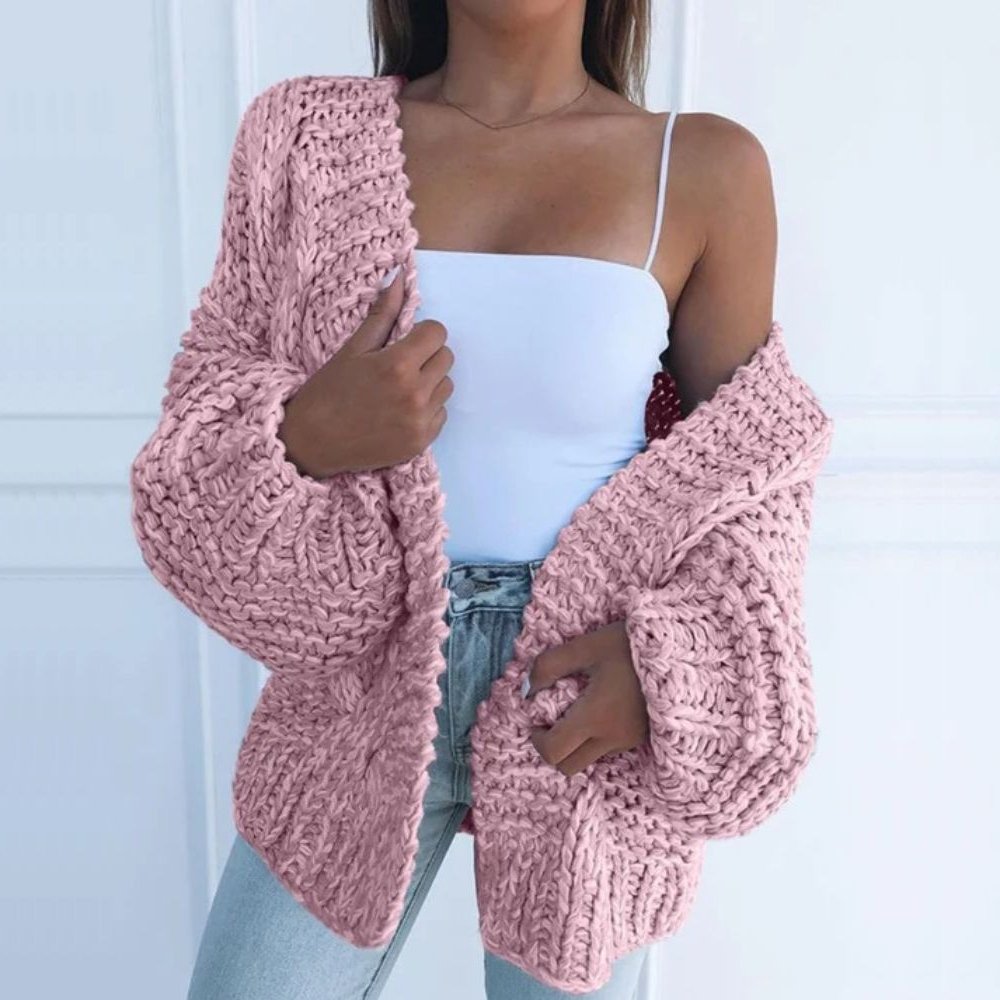 Kaye Chunky Knit Relaxed Cardigan